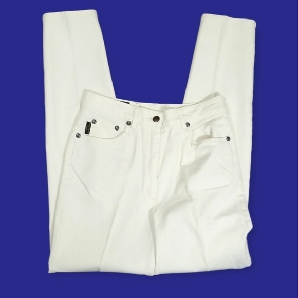 Louis Feraud Women's High-rise Skinny Jeans - Picture 3 of 6